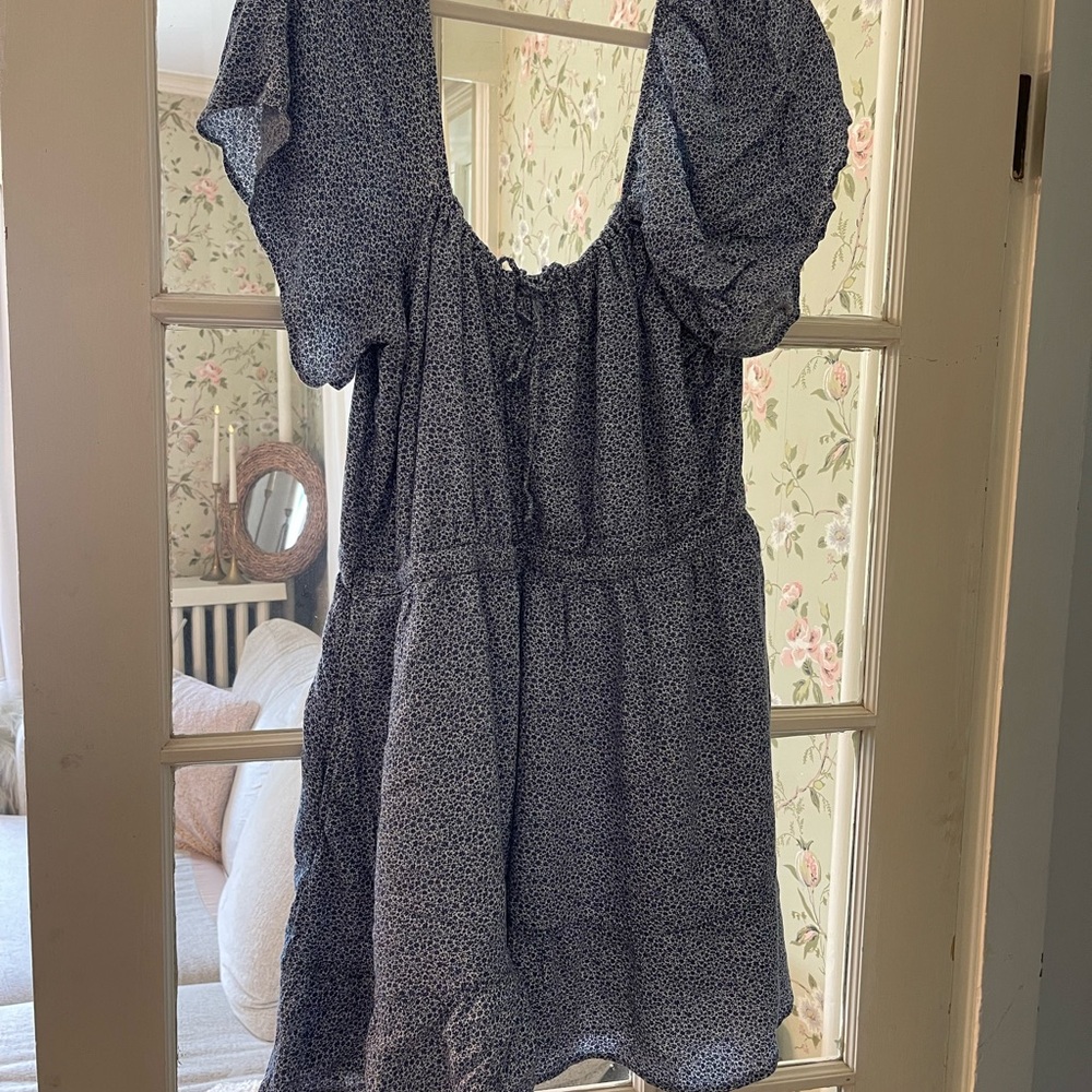 Abercrombie & Fitch Navy Floral Dress